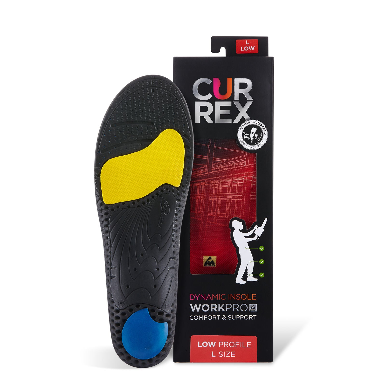 CURREX WorkPro® - Dynaaminen pohjallinen aktiivikäyttöön