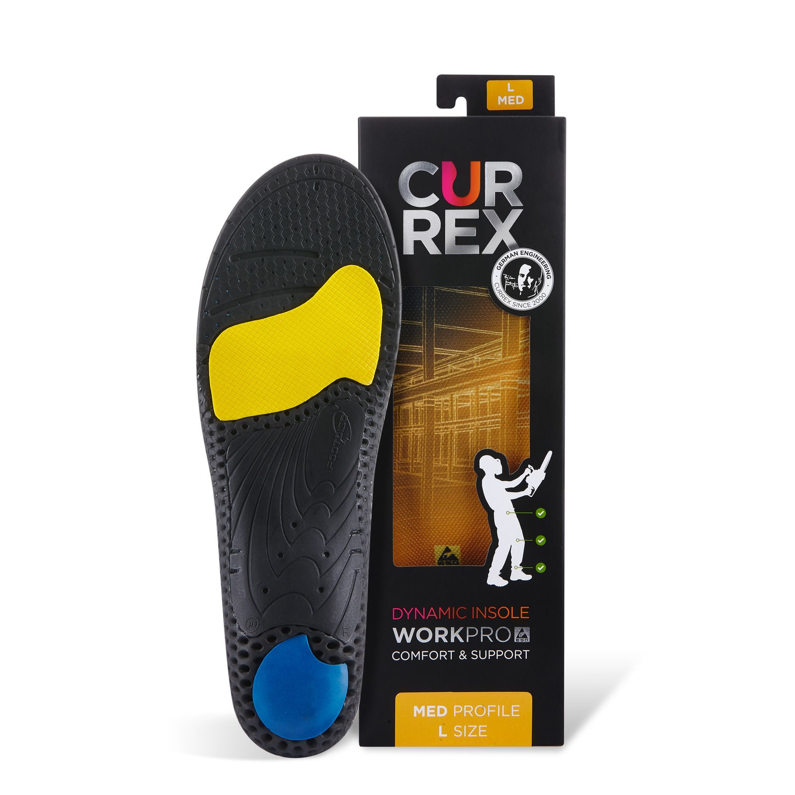 CURREX WorkPro® - Dynaaminen pohjallinen aktiivikäyttöön