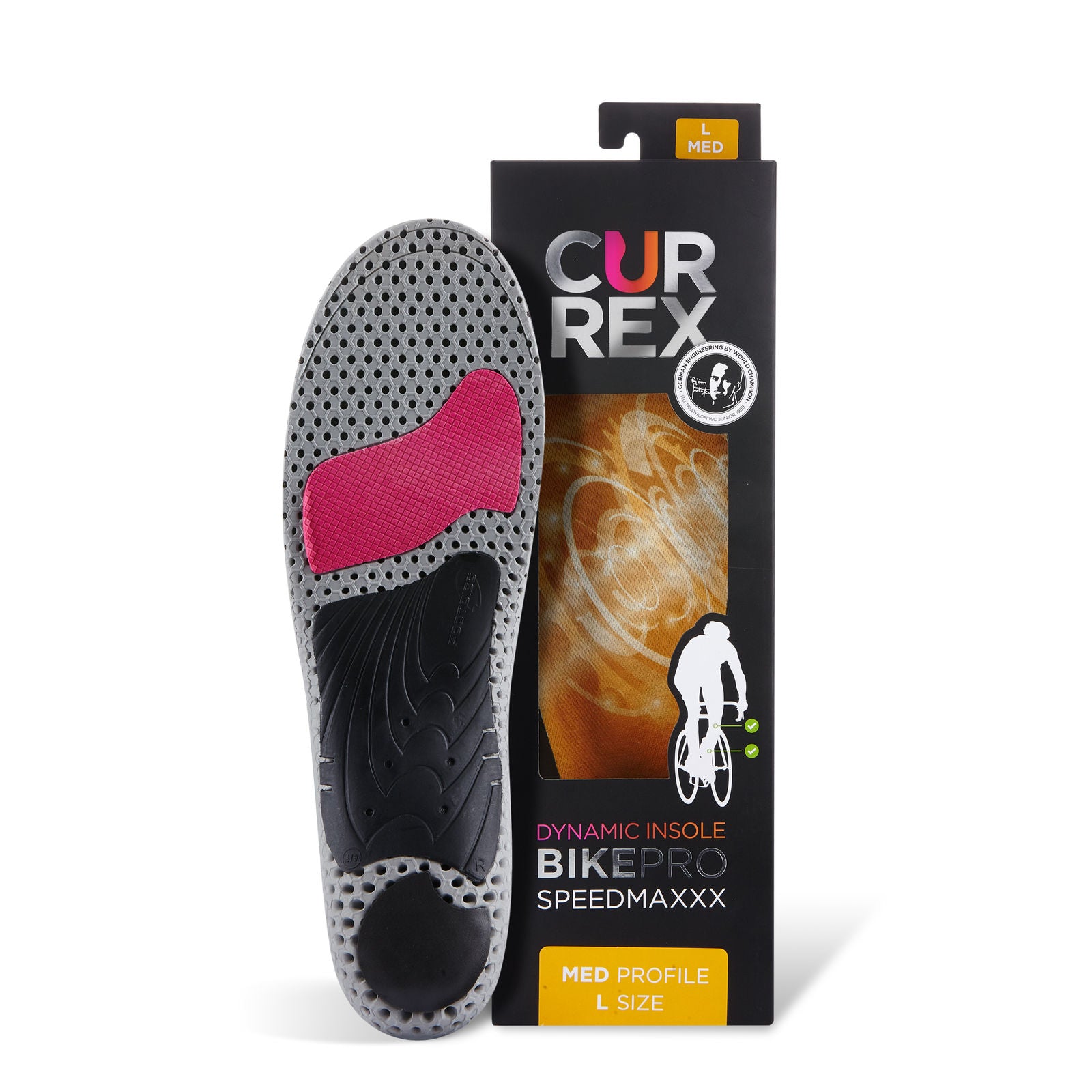 CURREX BikePro® Dynaaminen pohjallinen pyöräilyyn