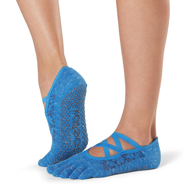 ToeSox Full Toe Elle Grip varvassukat